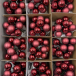 Гроздь стеклянных шаров Ягодный хоровод 2 см., 10 шт., бордовый, Christmas DeLuxe (89870)