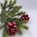Гроздь стеклянных шаров Ягодный хоровод 2 см., 10 шт., бордовый, Christmas DeLuxe (89870)