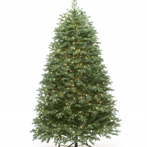 Искусственная елка Русская 210 см., 1120 теплых белых микро LED ламп, 100% литая хвоя, ЕлкиТорг (268210) в Санкт-Петербурге
