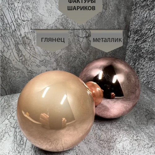 Набор стеклянных шаров Розовый, 26 шт., Christmas DeLuxe (83123-86455) в Санкт-Петербурге