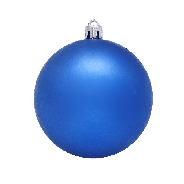 Пластиковый шар 250 мм., синий матовый., 1 шт., Snowmen (ЕК0053)