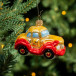 Елочное украшение Машина, стекло, 7 см., 1 шт., Irena CO (54020)