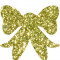 Бантик из пенофлекса 15 см., золотой, ПромЕлка (Б2-150-GOLD)