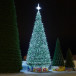 Уличная светодинамическая елка Уральская зеленая 21 м., каркасная, ПВХ, Green Trees (GT21URPVCLED)