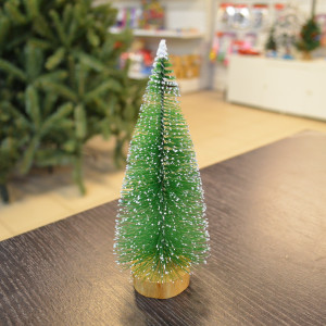 Настольная елочка на пенечке 17 см. (523293)