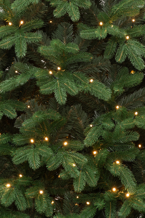 Искусственная елка Парижанка 180 см., 367 теплых белых LED ламп, Литая хвоя+ПВХ, ЕлкиТорг (138180) в Санкт-Петербурге