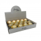 Набор стеклянных шаров Золотая россыпь 70 мм., 18 шт., золото, Christmas De Luxe (86790)