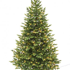Ель Городская, 100% литая хвоя, 320 ламп, 230 см., Black Box (74599)