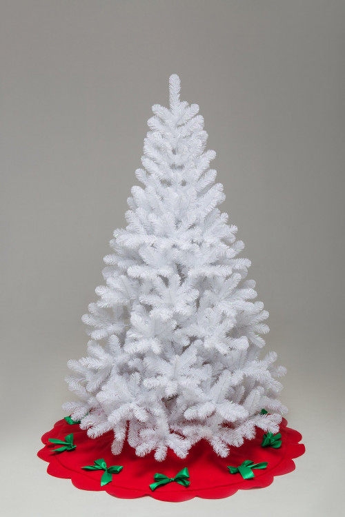 Искусственная елка Жемчужная белая 270 см., мягкая хвоя, ЕлкиТорг (16270)