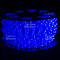 Дюралайт круглый Ø 13 мм., 220V, 3-жилы, синие LED лампы 32 шт на 1 м., бухта 50 м, силикон, Winner (05.50.13.32B)