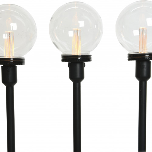 Светодиодная гирлянда Фонари Эдисона 3 шт высотой по 40 см, IP44, 3 LED лампы теплых белых, Kaemingk (490076)