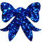 Бантик из пенофлекса 15 см., синий, ПромЕлка (Б2-150-BLUE)