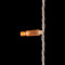 Светодиодная бахрома с колпачком 3,1*0,5 м., 120 желтых LED ламп, прозрачный провод ПВХ, IP65, Beauty led (PIL120CAP-10-2Y)