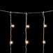 Светодиодный занавес 2*3 м., 600 теплых белых LED ламп, мерцание, облегченный, прозрачный провод ПВХ, LTC (PCL600NOTBLW-10-2WW) в Санкт-Петербурге
