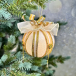 Винтажный шар Айвори 10 см., шампань 1 шт., Christmas DeLuxe (86538)