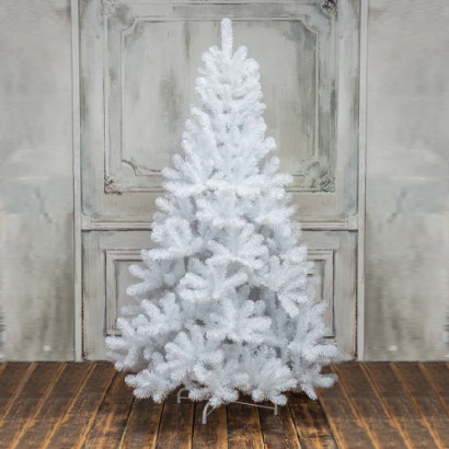 Искусственная елка Жемчужная белая 300 см., мягкая хвоя, ЕлкиТорг (16300)