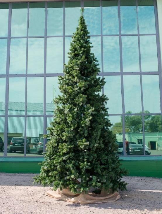 Интерьерная искусственная елка Клеопатра Премиум 4 м., ствольная, ПВХ, Green Trees (GT4KL)