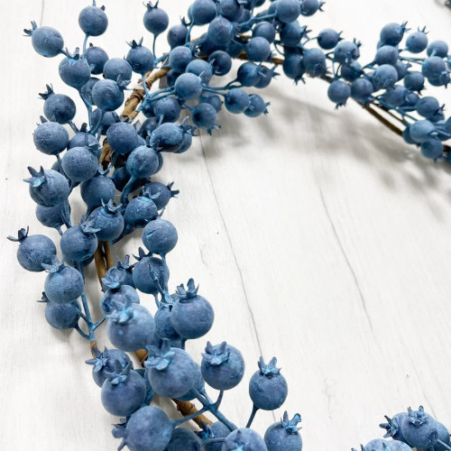 Гирлянда из голубых ягод 180 см., Christmas DeLuxe (89505)