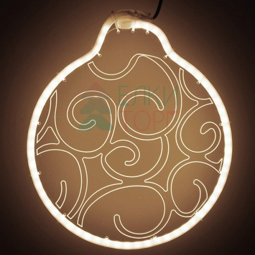 Светодиодная фигура из акрилайта 30*30 см., 220V., теплое белое свечение, Beauty Led (HFS3-2WW)