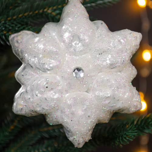  Набор украшений Коньки со снежинкой 3 шт., стекло, Витус (63160)