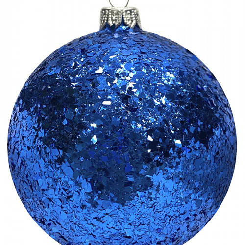 Шар пластиковый Серпантин, 115 мм., 1 шт., синий, ПромЕлка (ШИПЛС-115Blue)