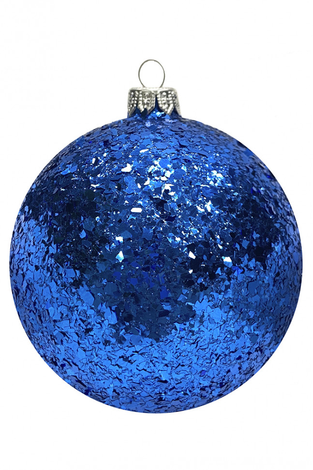 Шар пластиковый Серпантин, 115 мм., 1 шт., синий, ПромЕлка (ШИПЛС-115Blue)