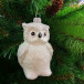 Елочное украшение Сова, стекло, 10 см., 1 шт., Irena CO (54225)