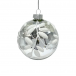 Набор винтажных стеклянных шаров Старинный вальс 80 мм., серебро, 9 шт., Christmas DeLuxe (14089)
