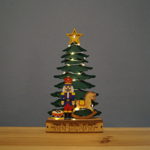 Светильник рождественский Щелкунчик 31*17 см., на батарейках, Lampirida (4510)