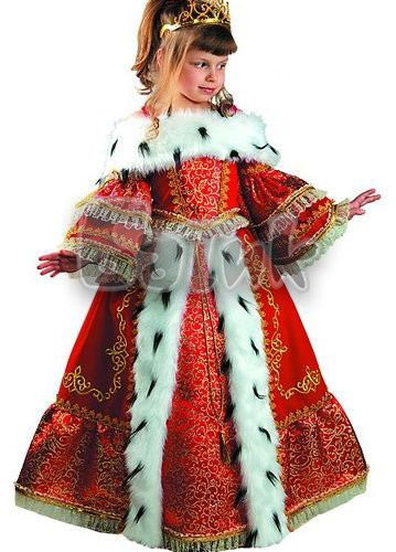 Карнавальный костюм Императрица рост 122 см, размер 32 (931-32)
