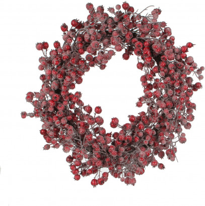 Венок Княжеский с красными ягодами 55 см., House of Seasons (83013)