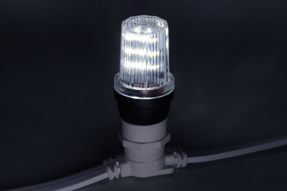 Строб-лампа для Белт-лайта холодная белая, 46 мм., 3Вт, Е27, 220В, Teamprof (TPF-B-E27ST-W) в Белгороде