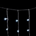 Светодиодный занавес 2*3 м., 600 белых LED ламп, мерцание, облегченный, прозрачный провод ПВХ, LTC (PCL600NOTBLW-10-2W)