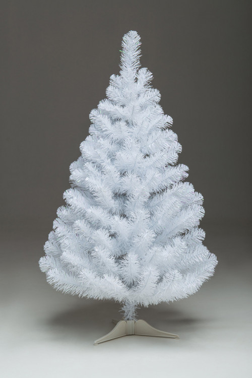 Искусственная елка Радужная белоснежная 90 см., мягкая хвоя ПВХ, ЕлкиТорг (17090)