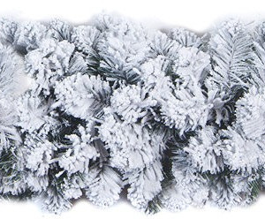 Гирлянда хвойная Северная заснеженная 270*30 см., MAX CHRISTMAS (ГСЗП32)