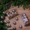 Набор пластиковых шаров Милена 40 мм, серебристый лед, 16 шт, Kaemingk (021828)