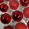 Набор стеклянных шаров Классический красный 26 шт., Christmas De Luxe (86461)  