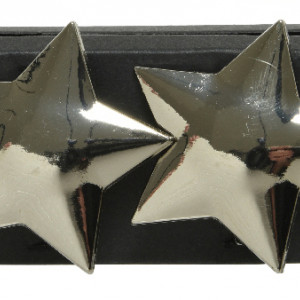 Кольца для салфеток Звезды 4 см., 4 шт., серебро., Kaemingk (607997/3)