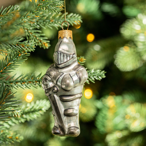 Елочное украшение Рыцарь, стекло, 11 см., 1 шт., Витус (А218)