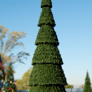 Уличная елка сегментная Сибирская зеленая 14 м., каркасная, ПВХ, Green Trees (GT14SIBPVC)