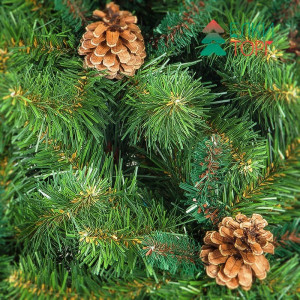 Комплект крупных натуральных шишек 15 шт., ЕлкиТорг (52408)