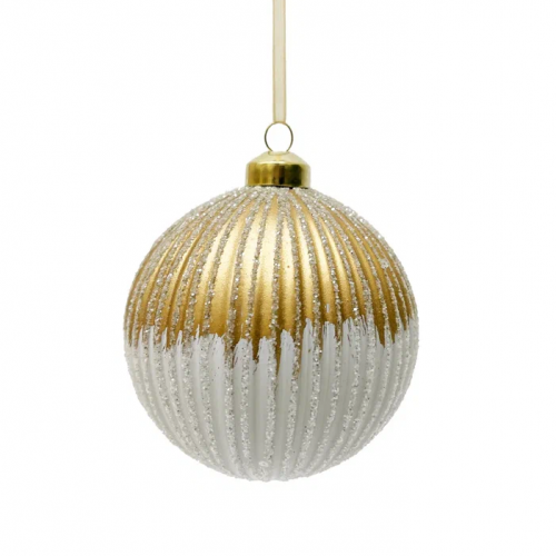 Набор стеклянных шаров Шахерезада 100 мм., 6 шт., Christmas DeLuxe (13126)