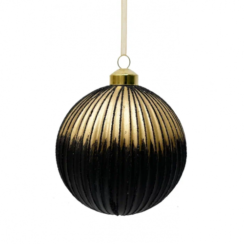 Набор стеклянных шаров Шахерезада 100 мм., 6 шт., Christmas DeLuxe (13126)