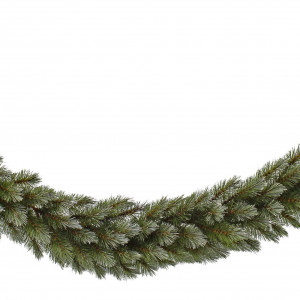 Гирлянда хвойная Женева заснеженная, 270*33 см, Triumph Tree (73101)