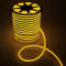 Неон гибкий односторонний Neon-Light 15*25 мм., 220V, желтые LED лампы 120 шт на 1 м, бухта 50 м, Be