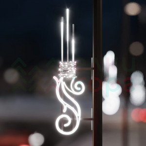 Светодиодная консоль Подсвечник 38*115 см., 220В, Conso (KPN-001-L001)