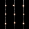 Светодиодный занавес с колпачком 2*3 м., 600 экстра теплых белых LED ламп, прозрачный провод ПВХ, IP65, Beauty led (PCL602CAP-10-2EWW)