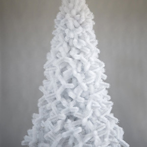 Искусственная ель  Виктория Люкс белая, 6 м., ПВХ, уличная, ПромЕлка (VK600WLX) 