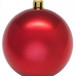 Шар глянцевый (пластик) 40 см., красный, УКРАШЕНИЕ ДЛЯ ВЫСОТНОЙ ЕЛКИ (SH-400RED) в Благовещенске