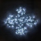 Светодиодная гирлянда Пятиминутка для ели высотой 1.5 м., 120 холодных белых LED ламп, зеленый ПВХ, Beauty Led (GFM120C-14-1W)